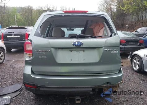 2017 Subaru Forester 2.5I из США, поврежденный, VIN JF2SJABC4HH452602